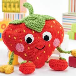 Strawberry Fruit Toy Knitting Pattern Knitting Pattern