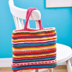Summer Tote Bag Knitting Pattern