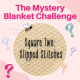The Mystery Blanket Challenge Square Four: Duplicate Stitch
