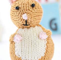 Beginner Hamster Soft Toy Knitting Pattern Knitting Pattern