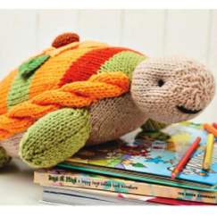 Children’s Turtle Cushion Knitting Pattern Knitting Pattern