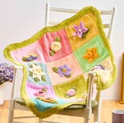 Spring Flowers Blanket Knitalong: Part One Knitting Pattern