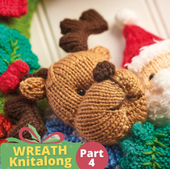 Christmas Wreath Knitalong Part 4 Knitting Pattern