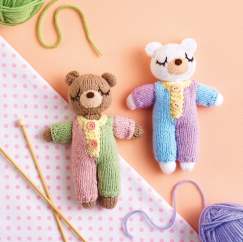 Bedtime Teddy Bears Knitting Pattern