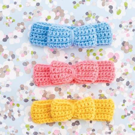 Bow Headbands crochet Pattern