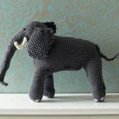 ‘Knit your own zoo’ elephant Knitting Pattern