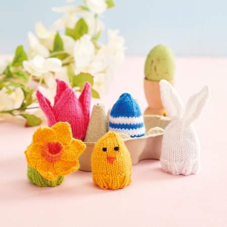 Knitted Creme Egg Covers Knitting Pattern