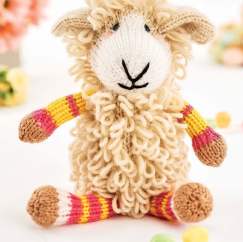 Loop Stitch Lamb Toy Knitting Pattern Knitting Pattern
