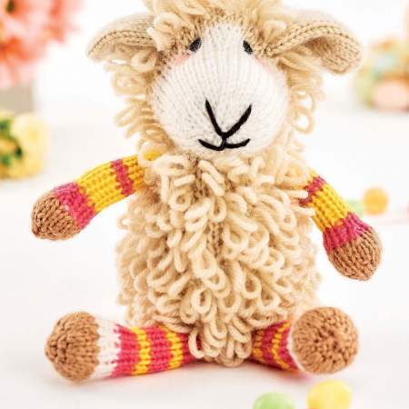 Loop Stitch Lamb Toy Knitting Pattern Knitting Pattern