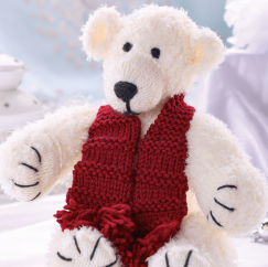 Polar Bear Soft Toy Knitting Pattern Knitting Pattern