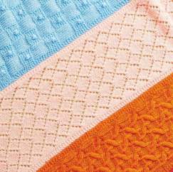 Textured gift blanket part four Knitting Pattern