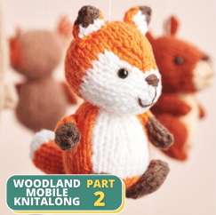 Woodland Mobile Knitalong Part 2 Knitting Pattern