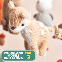 Woodland Mobile Knitalong Part 3 Knitting Pattern