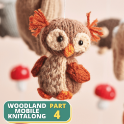 Woodland Mobile Knitalong Part 4 Knitting Pattern