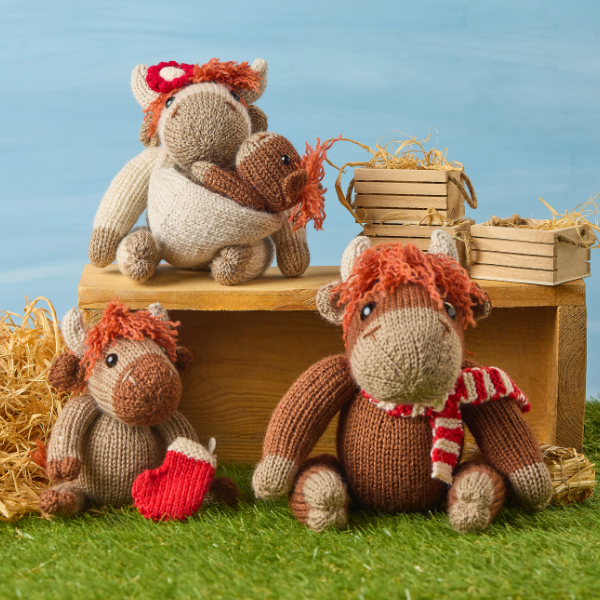 Free Highland Cow Knit Kit
