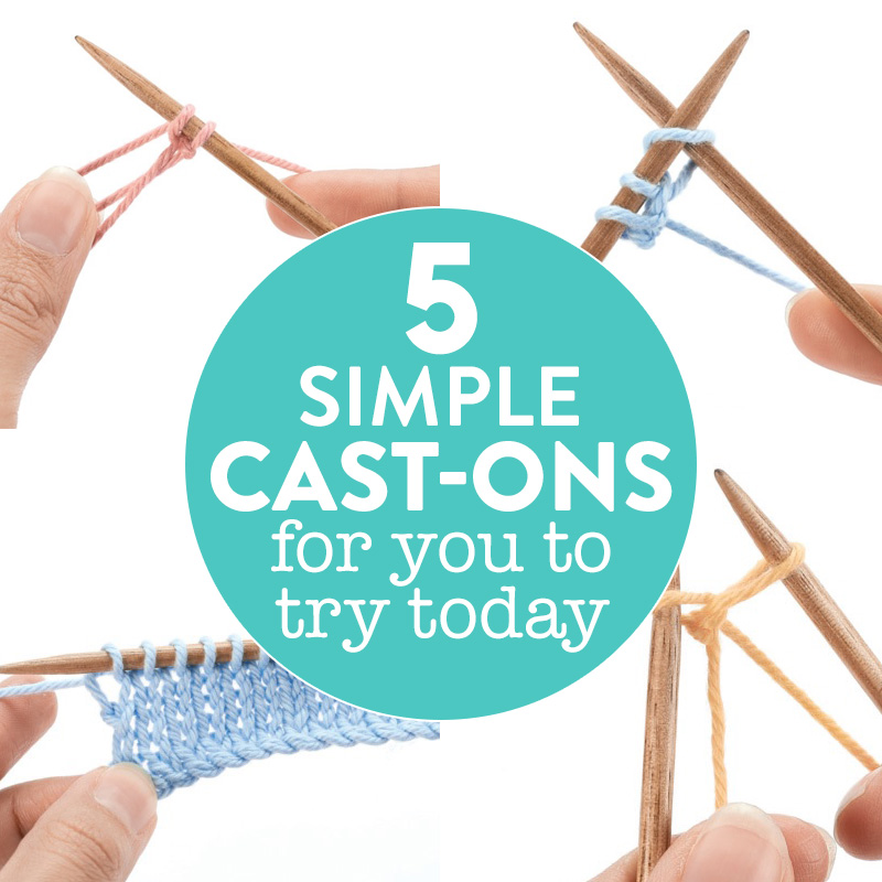 5 Simple CastOns For You To Try Today Blog Let's Knit Magazine