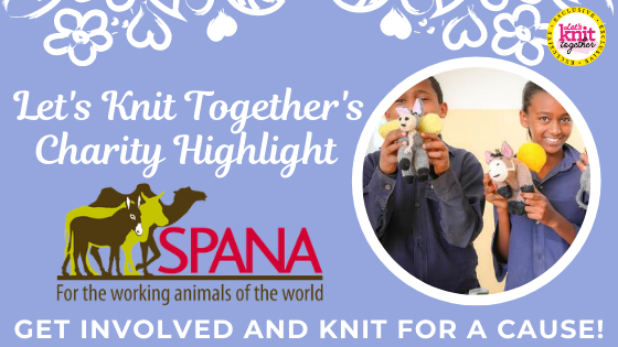 Let’s Knit Together’s Charity Highlight: SPANA Big Knit for Vets