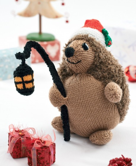 NEW. 4 Festive Yarns Santa's Little Helpers Let's Knit- Christmas Knit Kit 