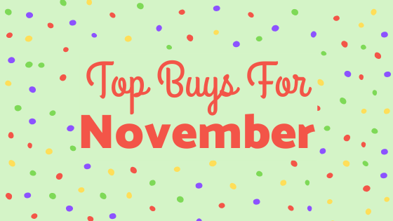 Top Buys For November