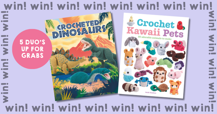 Win 1 of 5 Crochet Book Duo’s from GMC Knitting Giveaway