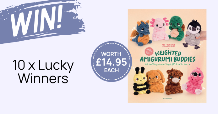 Win 1 of 10 Copies of Weighted Amigurumi Buddies! Knitting Giveaway