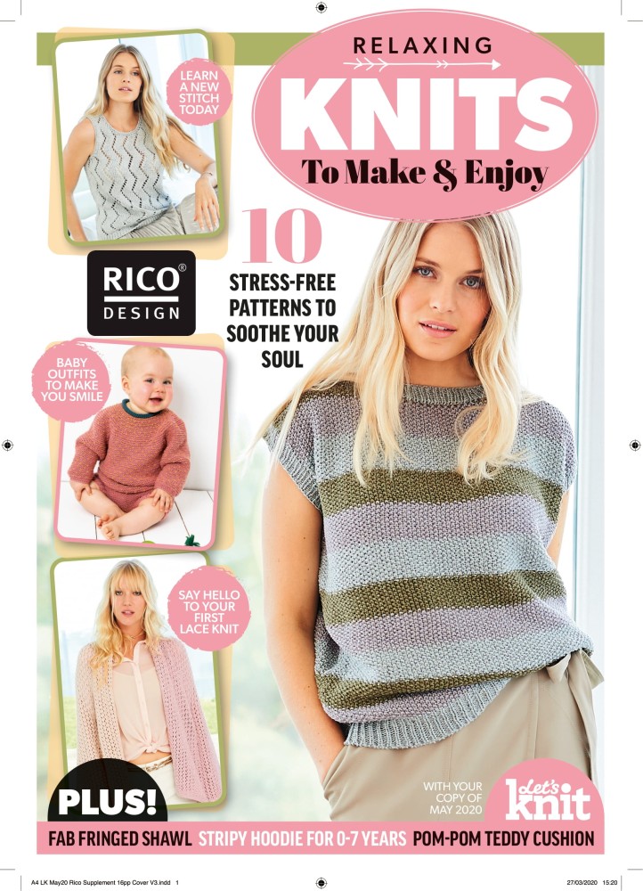 10 FREE Rico Knitting Patterns Knitting Patterns Let's Knit Magazine