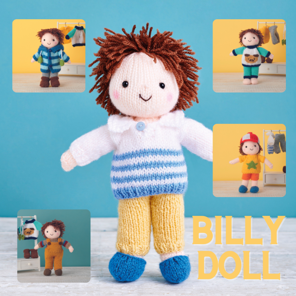 Billy Doll Knitting Patterns Let's Knit Magazine