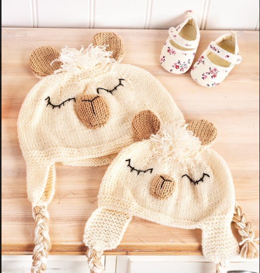 Adult and Child Alpaca Hat Knitting Pattern | Knitting Patterns | Let's ...
