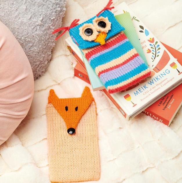 Animal Phone Cases | Knitting Patterns | Let's Knit Magazine