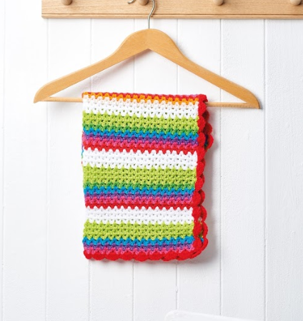 Scalloped Baby Blanket crochet Pattern