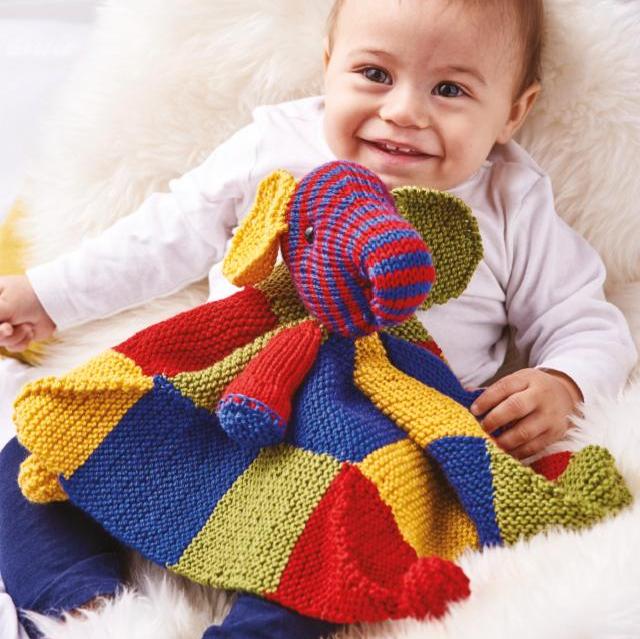 Baby Comforter Toy Knitting Pattern Knitting Patterns Let's Knit