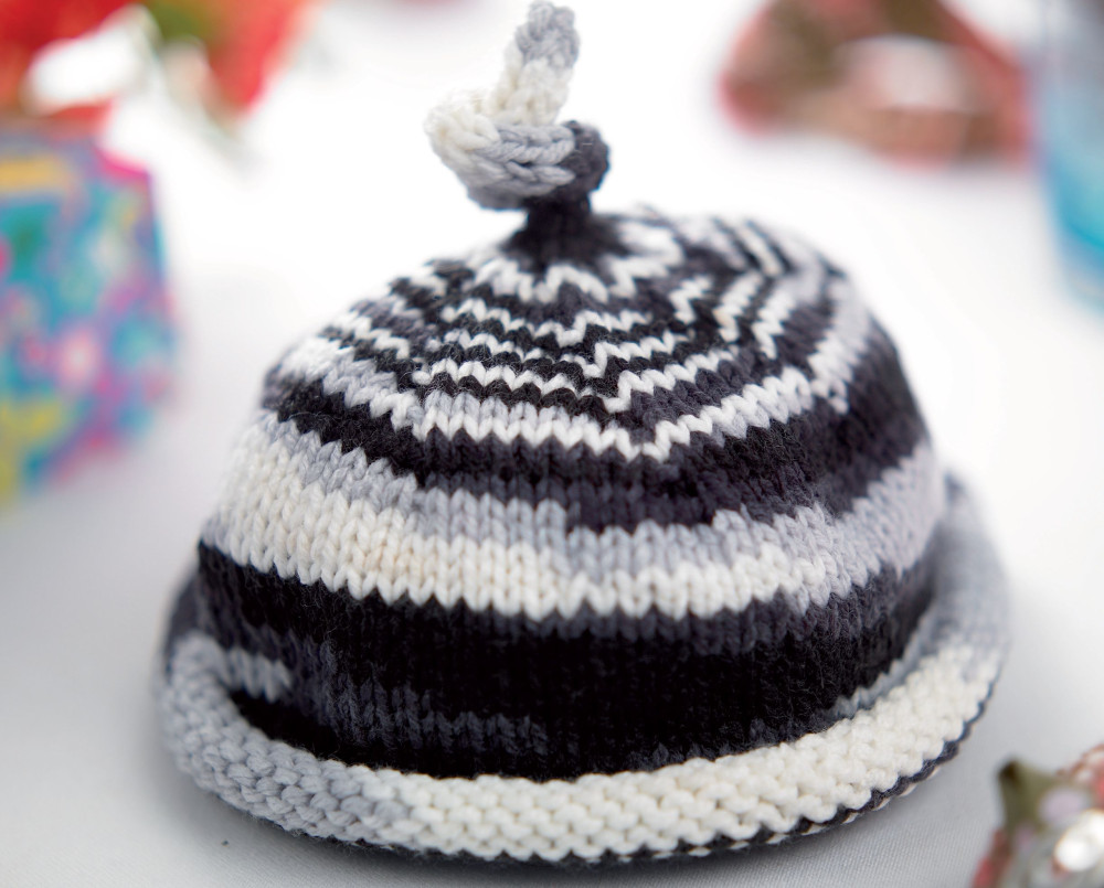 Basic Baby Hat Knitting Pattern | Knitting Patterns | Let's Knit Magazine