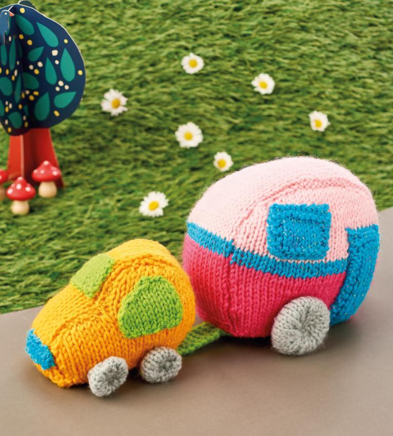 Car & Caravan | Free Knitting Patterns | Let's Knit Magazine