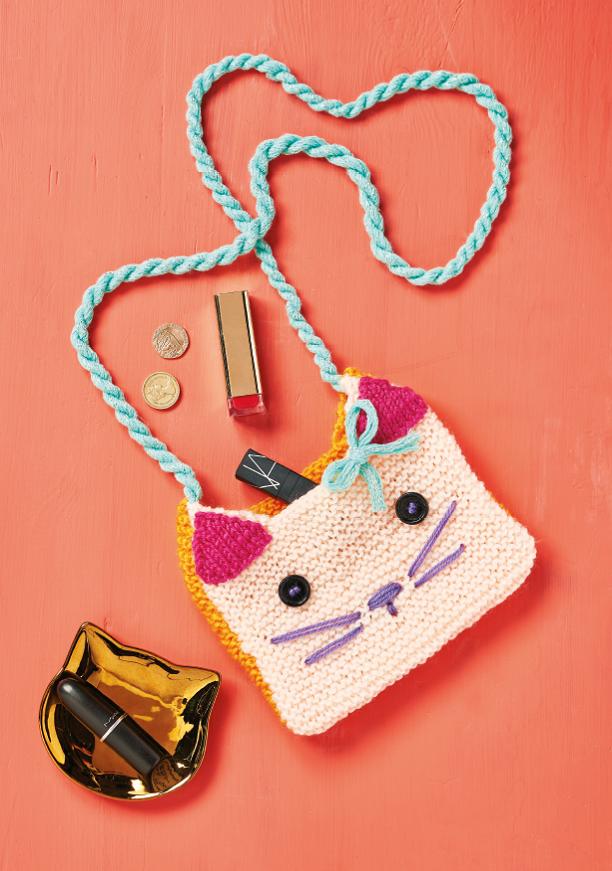 Cat Bag Knitting Patterns Let's Knit Magazine