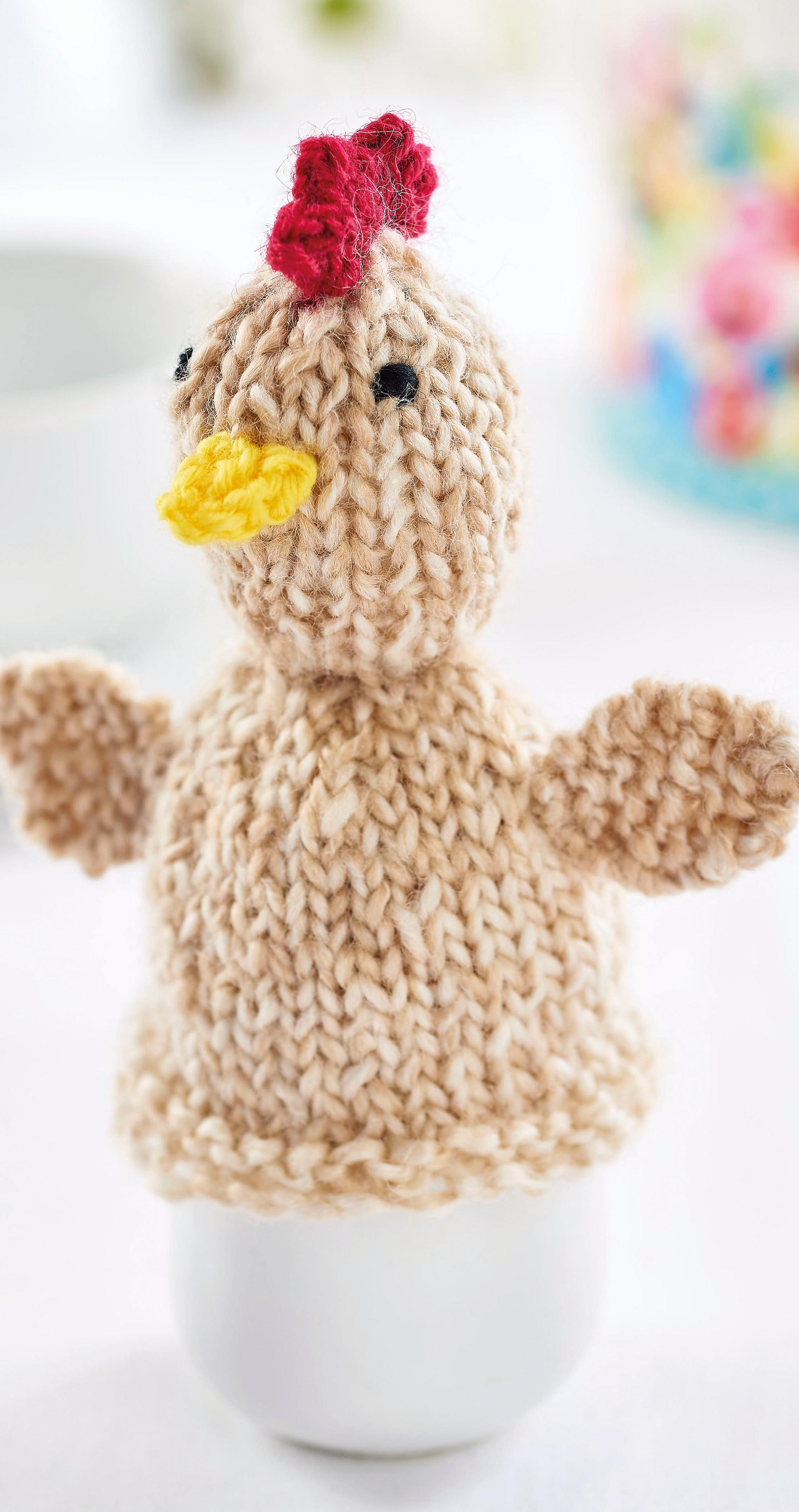 Charity Chicken Egg Cosy | Knitting Patterns | Let's Knit ...