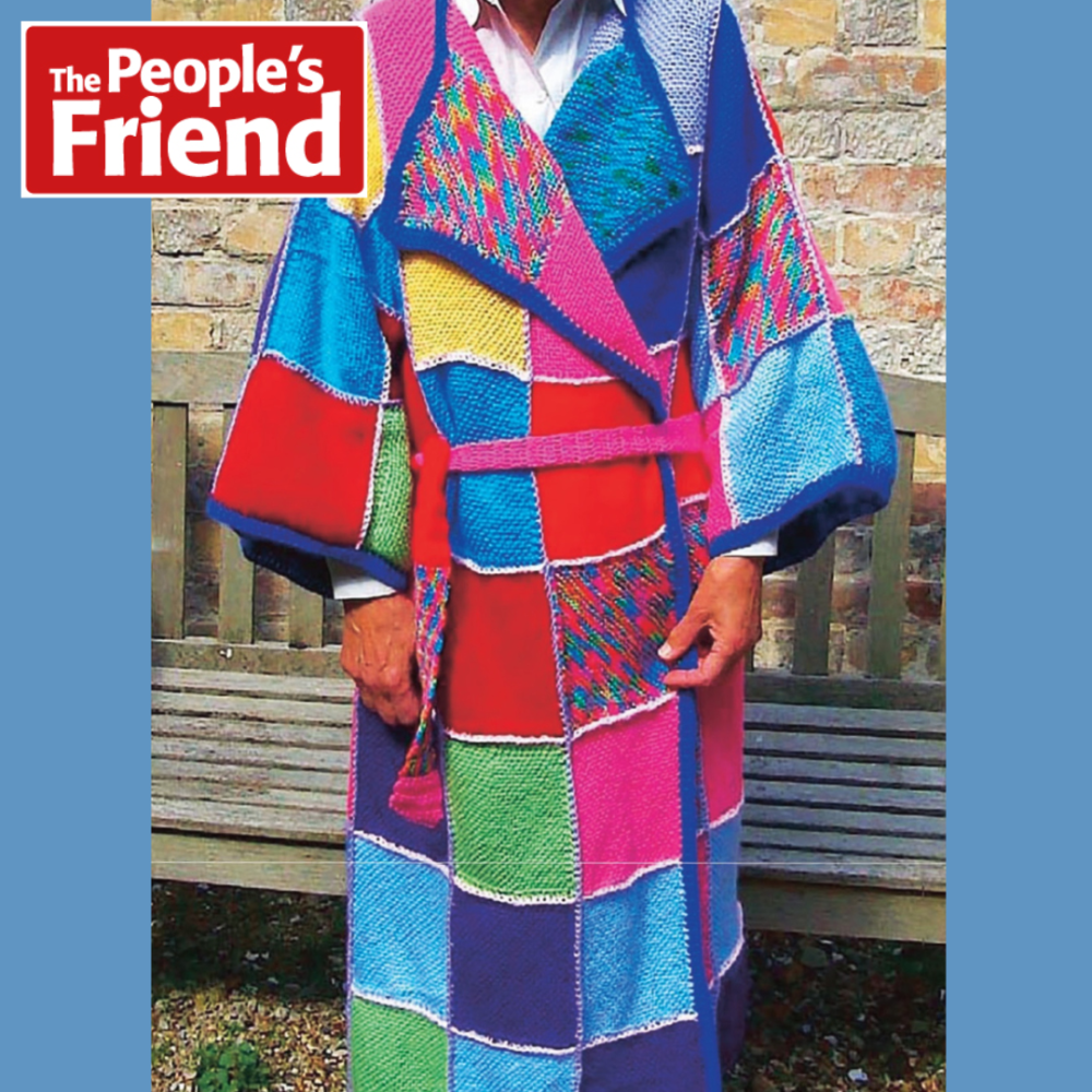 Charity Knitted Dressing Gown Knitting Patterns Let's Knit Magazine