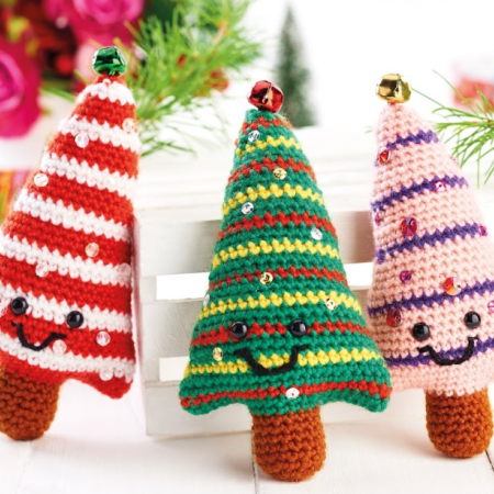 Christmas Trees crochet Pattern