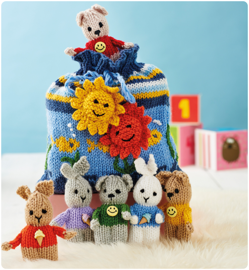 Early Access Sweet Dream Worry Dolls Knitting Patterns Let's Knit