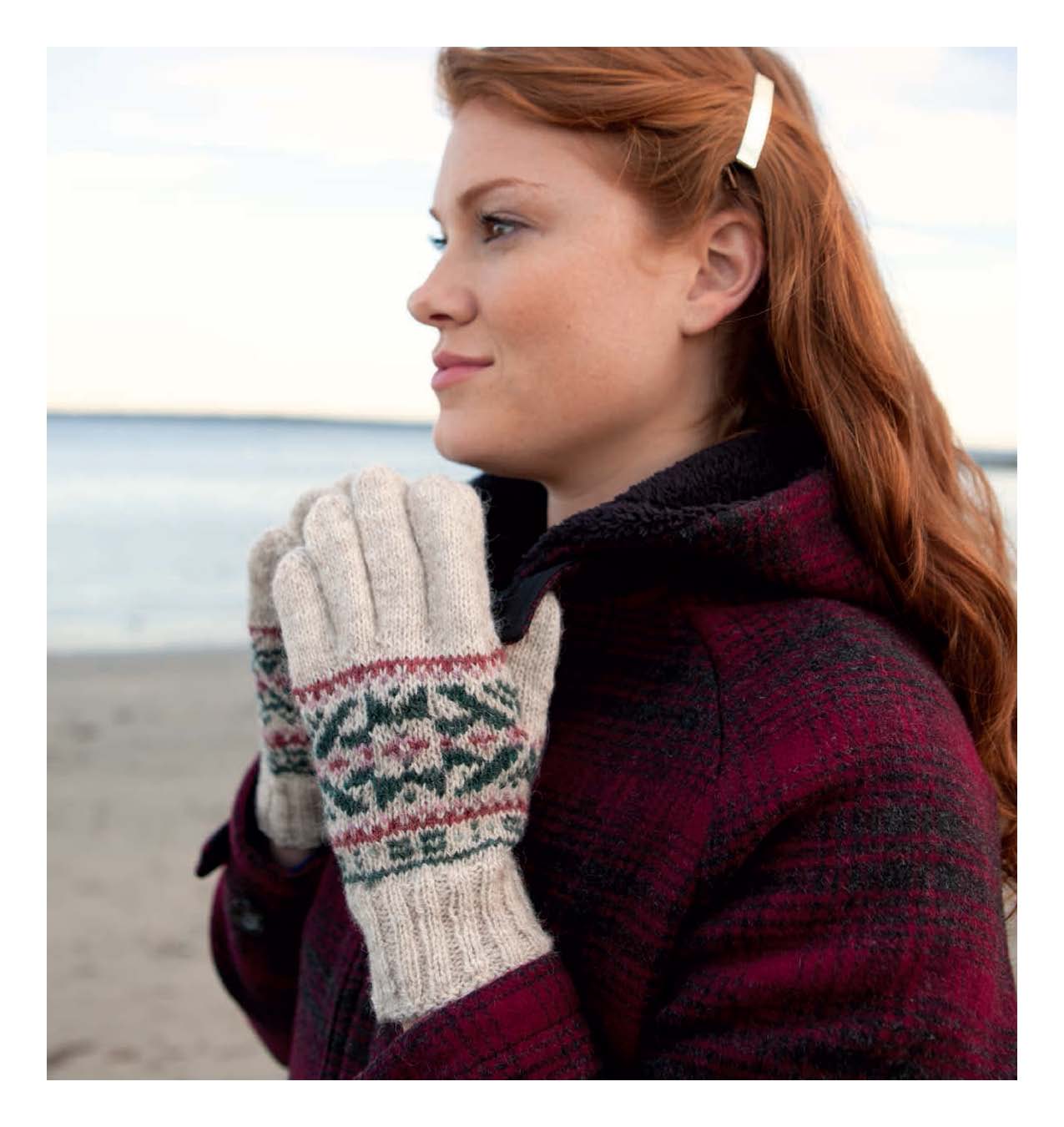 Fair Isle Gloves | Knitting Patterns | Let's Knit Magazine