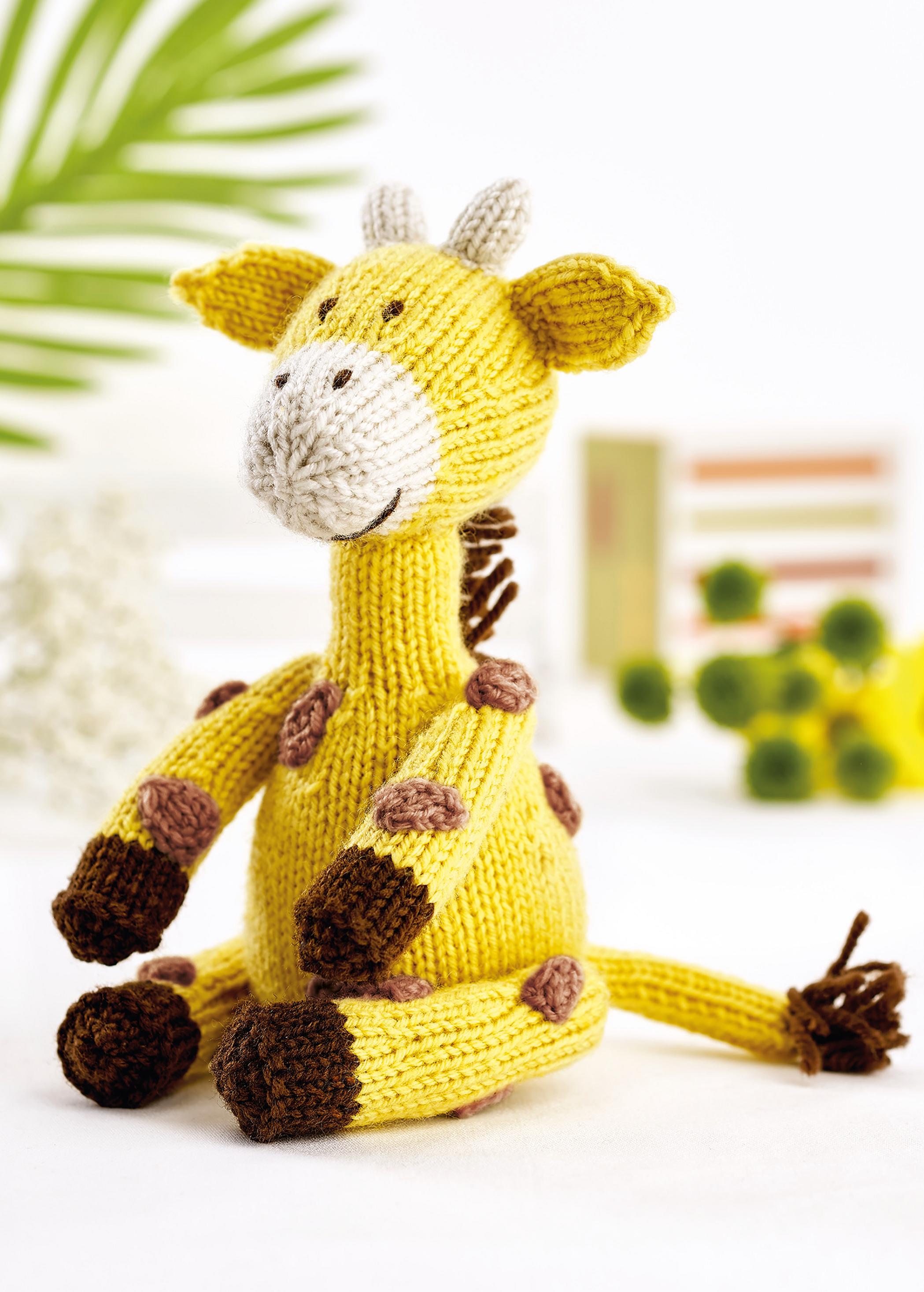 Giraffe Toy Knitting Patterns Let's Knit Magazine