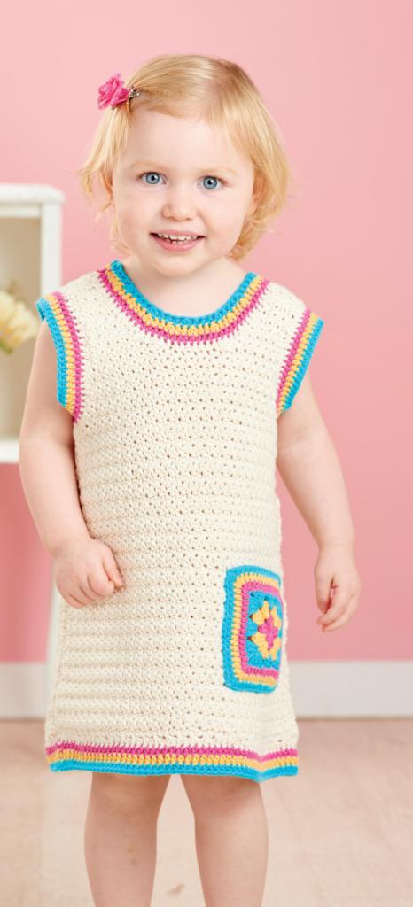 crochet pinafore dress Crochet Pattern Baby Dress / Pinafore - Newborn to 36 Months