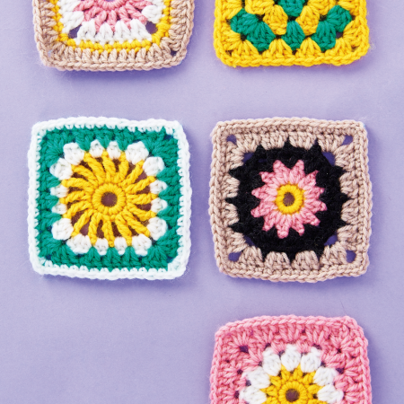 Granny Square Collection crochet Pattern