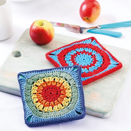 Granny Square Sandwich Cosies crochet Pattern