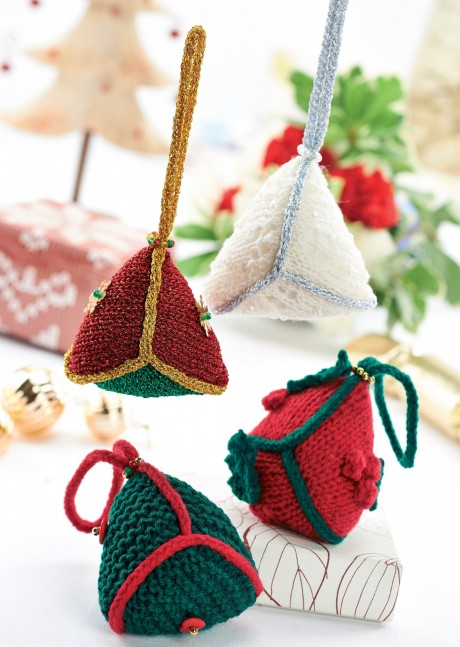 Christmas Decorations  Knitting Patterns  Let's Knit Magazine