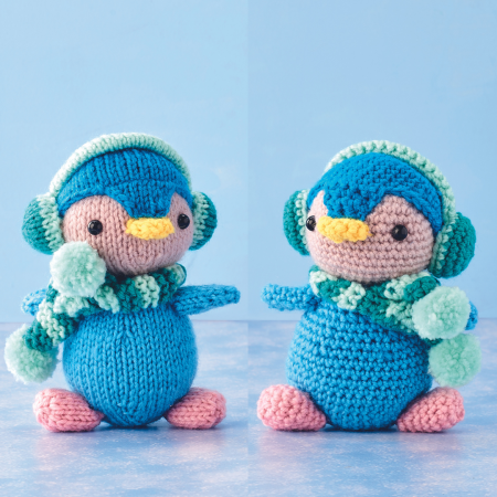 Crochet & Knit Christmas Penguins crochet Pattern