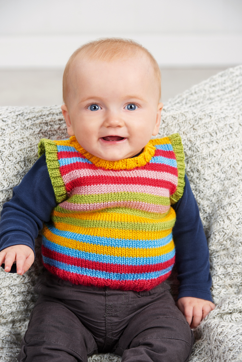 Baby Tank Top Free Knitting Patterns Let's Knit Magazine