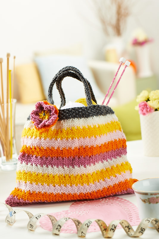 Craft Bag Knitting Patterns Let's Knit Magazine