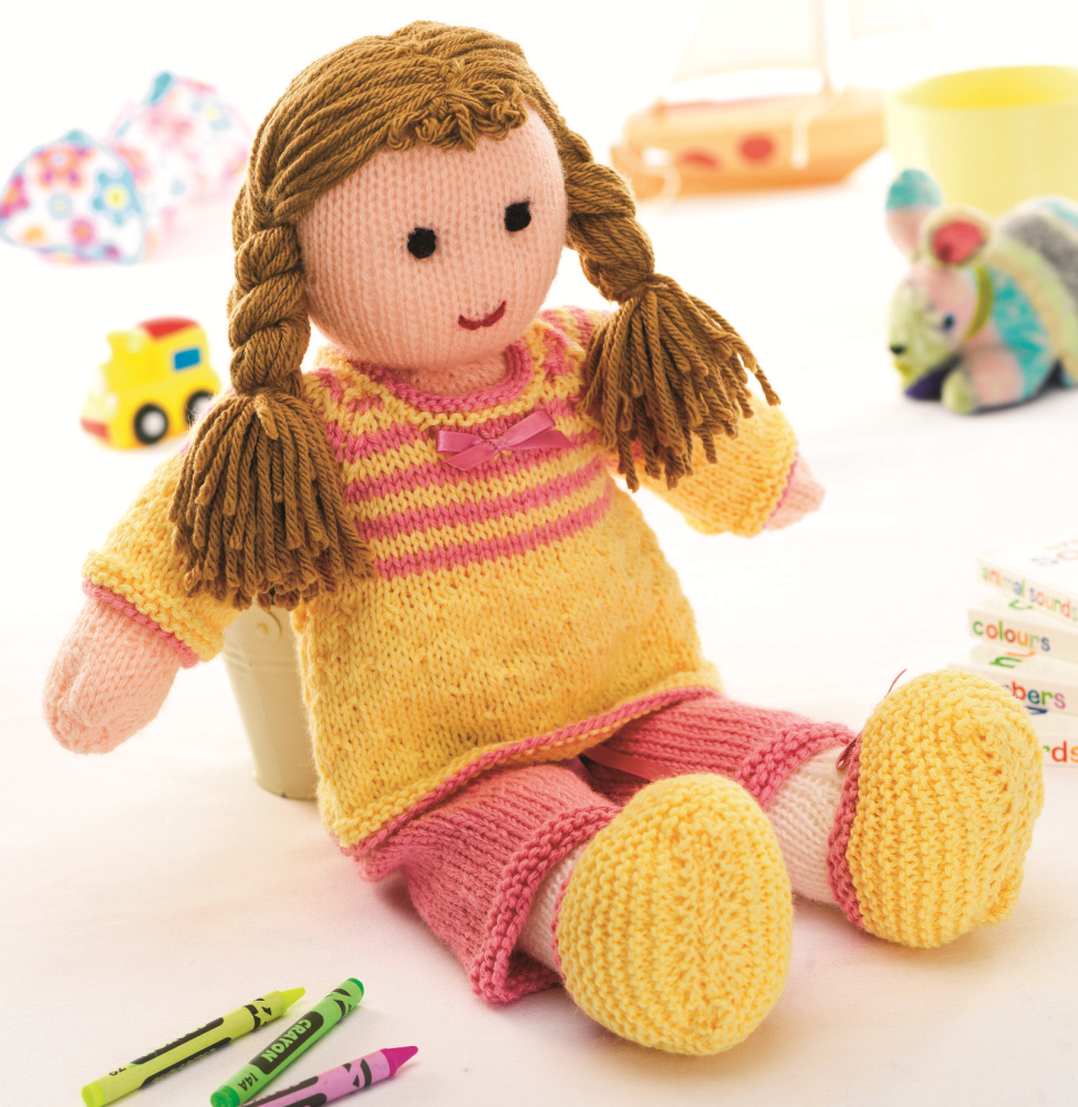 Summer Doll with Girl and Boy Dolls’ Clothes Knitting Pattern ...