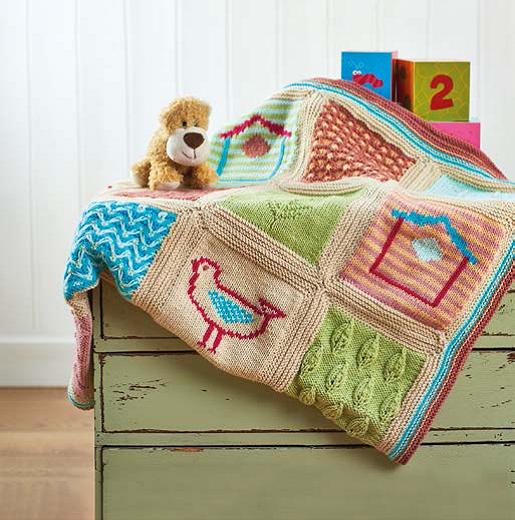 Join in! Little Birdie Blanket Knitalong Part 1 | Free Knitting ...