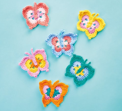 Mini Butterflies crochet Pattern